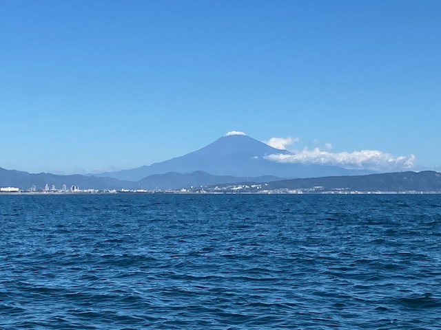 本日、海洋散骨を行いました